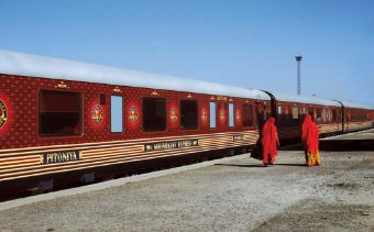 Board the Train at Delhi onto Agra - After traditional welcome complete your registration formalities and proceed to board the train. Enjoy on board dinner....