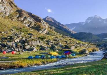 Camping in Har Ki Dun