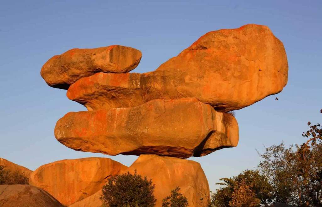 Rocky Features of Zimbabwe