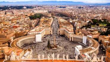 Piazza San Pietro (St. Peter’s Square) in Vatican City