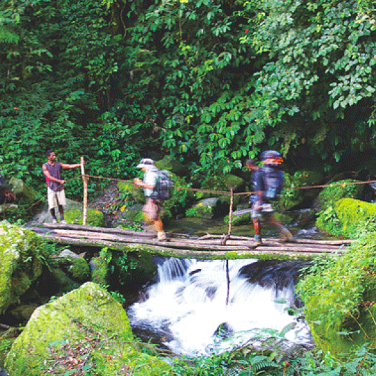 Trekking in Papua New Guinea