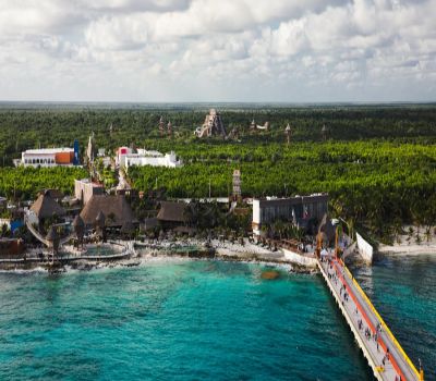Costa Maya is a cruise ship port in the Yucatan Peninsula of Mexico and very close to the border of Belize. Surrounded by jungle....