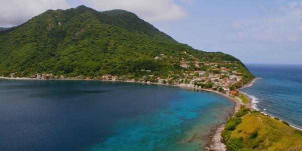 Lying between Guadeloupe and Martinique is the island of Dominica--an unspoiled Caribbean paradise. The vibrant, rich rainforest is home to rare birds....