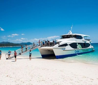 Hamilton Island is one of the Whitsunday Islands in Queensland, Australia, close to the Great Barrier Reef. Most of the car-free island is covered in bushland....