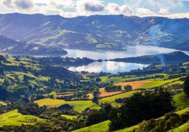 Christchurch with Banks Peninsula