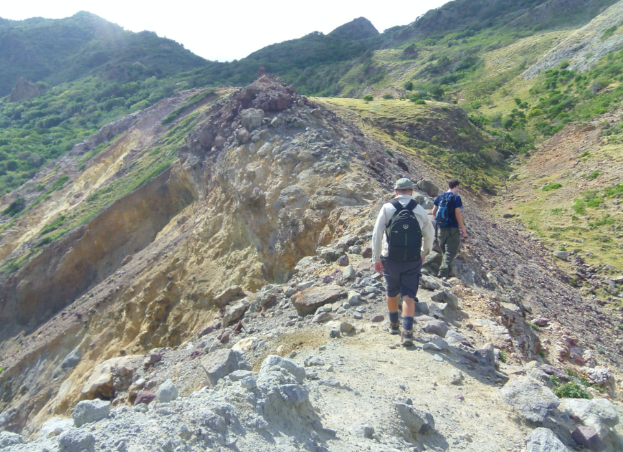 Hiking in Montserrat