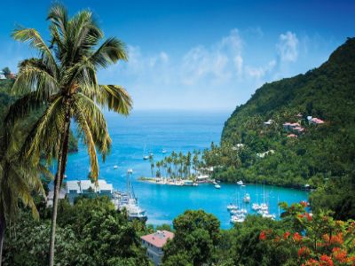 Combo Tour of Aerial Tram, Zip Line & Hiking Day Trip in St. Lucia