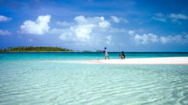 Tarawa Island in Kiribati