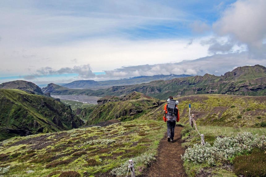 Hiking in Iceland