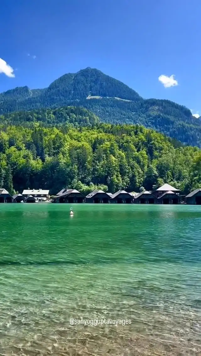 Entre montañas majestuosas y aguas de esmeralda… así es Königssee. Un pedazo de cielo en Alemania 🇩🇪💫

Reserva tu viaje con nosotros

#alemania #europa #königssee #vacaciones #aventura #nuevosdestinos #agenciadeviajes #sanyogguptavoyages