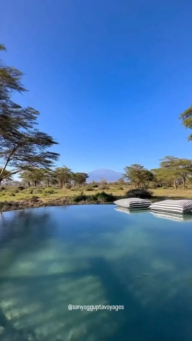 Where the elephants walk to the rhythm of the African wind... and the Kilimanjaro watches them in silence.

#amboseli #africa #travelagency #vacation #newdestination #sanyogguptavoyages